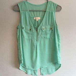 Mint Green Tank